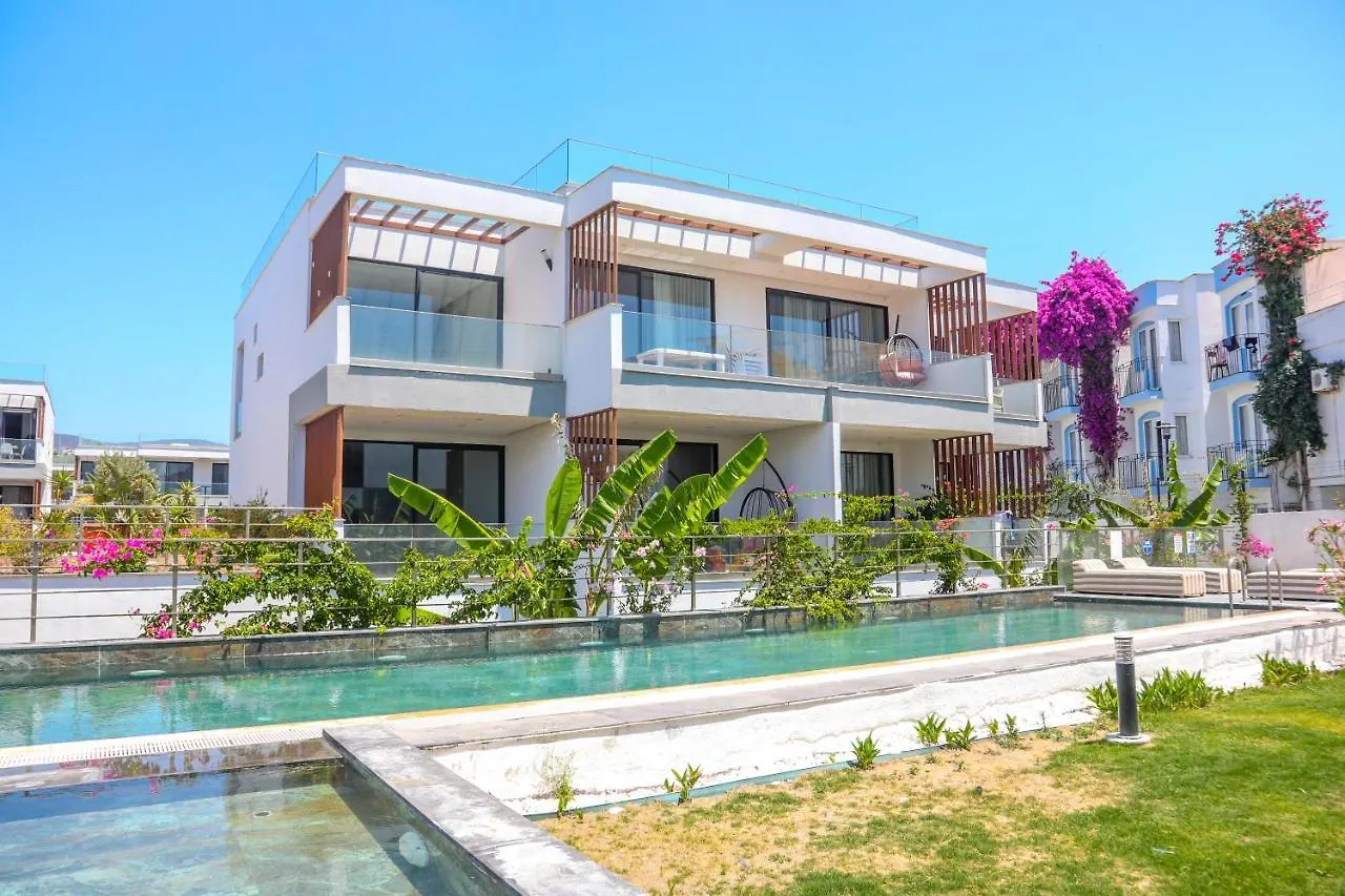 펜션 Bodrum Grand Koza Dublex 빌라 터키